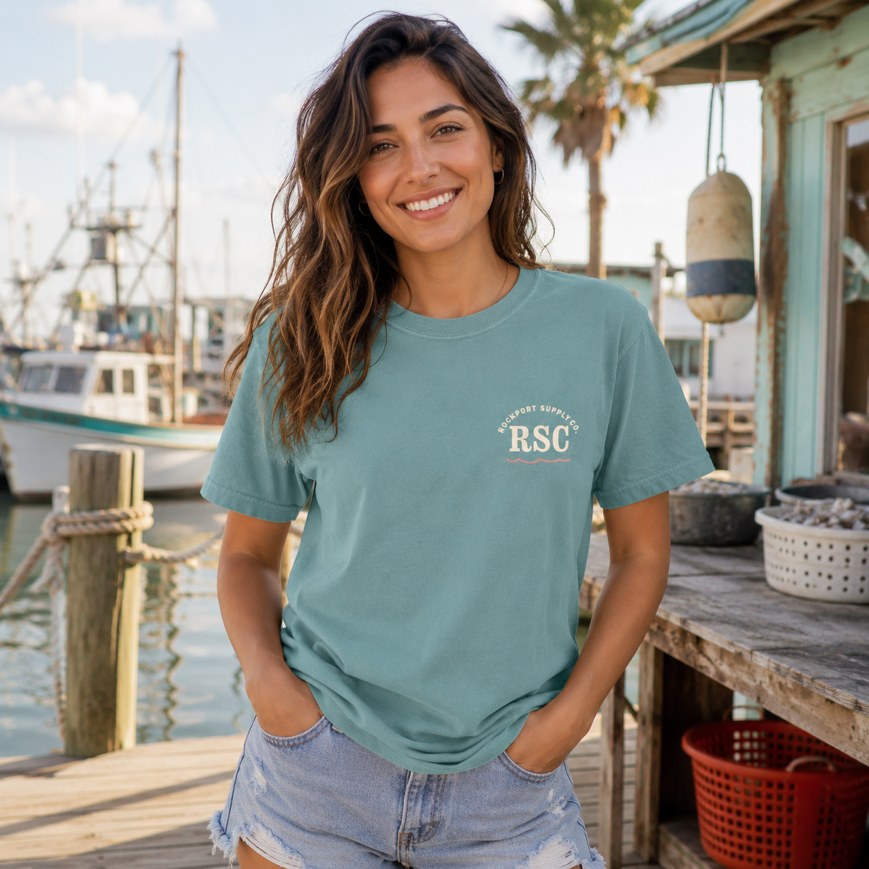 Aransas Bay Mermaid Tee