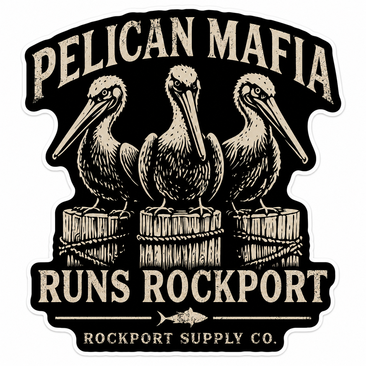Pelican Mafia Sticker