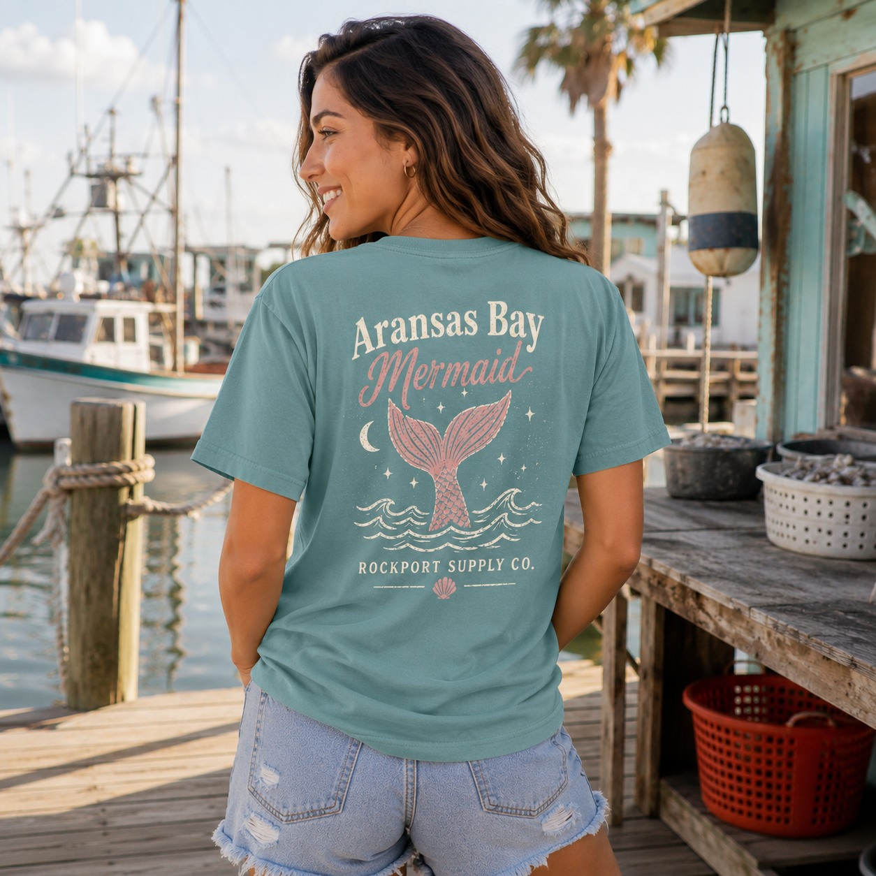 Aransas Bay Mermaid Tee