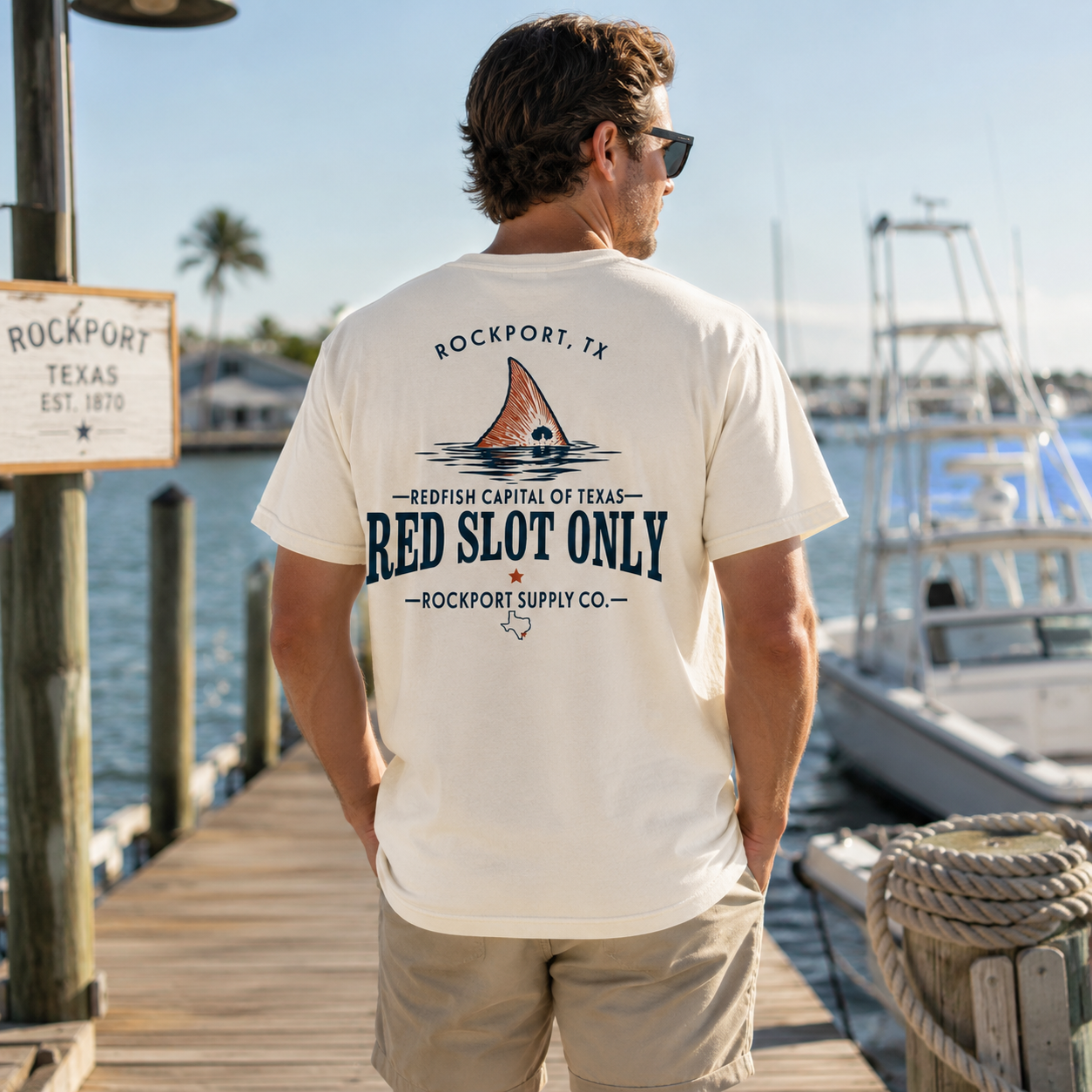 Red Slot Only Tee