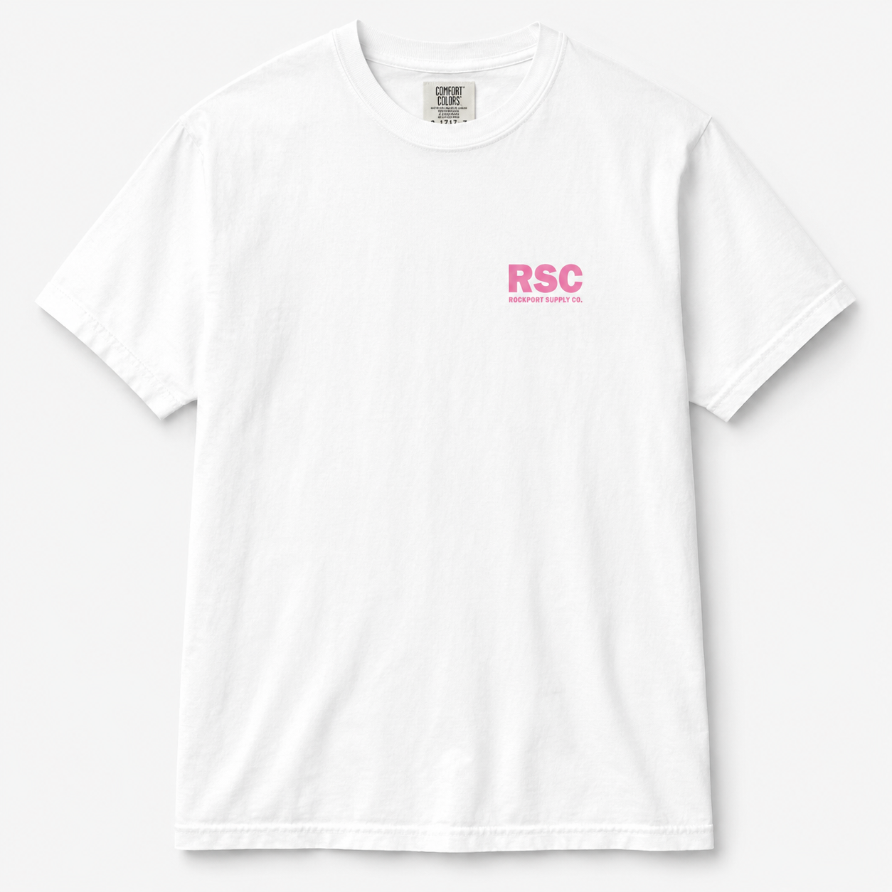 Rockport Local Tee Pink/White