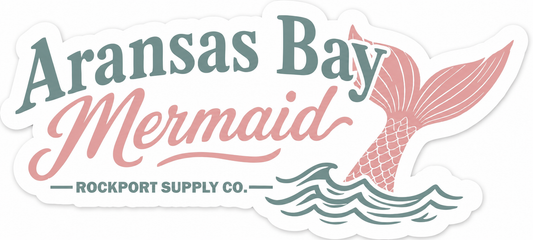 Aransas Bay Mermaid Sticker